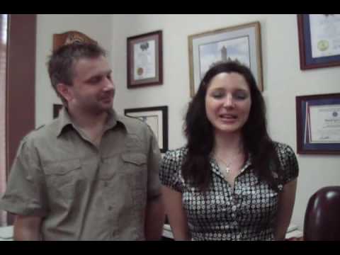 Jaroslav Galar & Lenka Galarova - visit Lavaca County Judge Ronald Leck