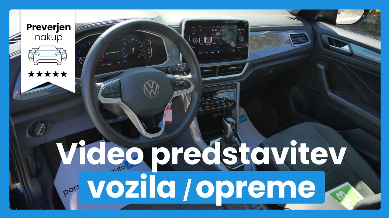 Volkswagen T-Roc 1.5 TSI Style DSG - SLO - DIG. ŠTEVCI - KAMERA