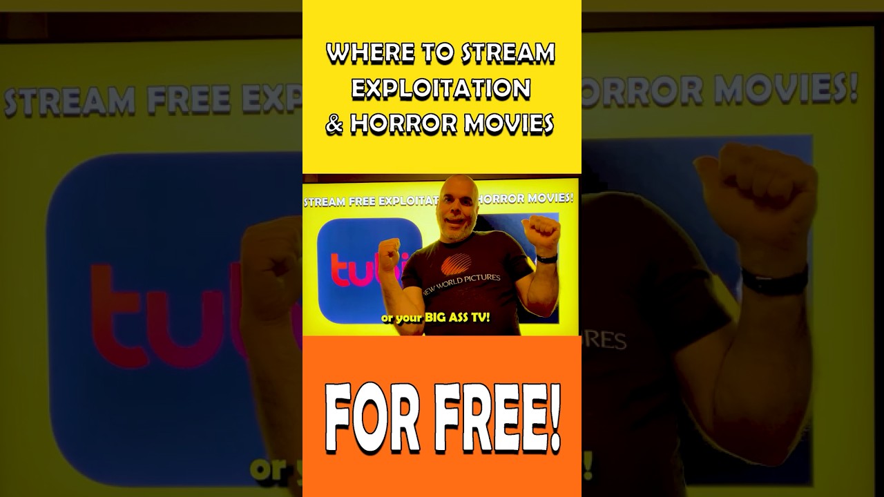 Where To STREAM Exploitation & Horror Movies FOR FREE!