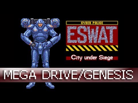 [Longplay] ESWAT: Cyber Police - City Under Siege - Mega Drive/Genesis