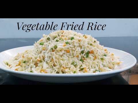 വെജിറ്റബിൾ ഫ്രൈഡ് റൈസ്|| Vegetable Fried Rice || Restaurant style Vegetable Fried Rice || Ep# 30 Video