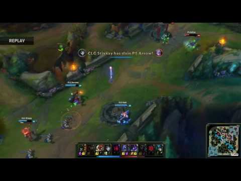 CLG VS P1 - STIXXAY'S FUN REACTION AFTER SNIPER ARROW WITH JHIN