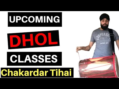 Upcoming lockdown online Dhol lessons with Indy Notta - Chakardar Tihai