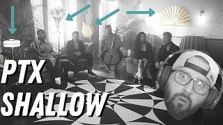 You&#39;d have to be SHALLOW to not like PENTATONIX | First Time Hearing