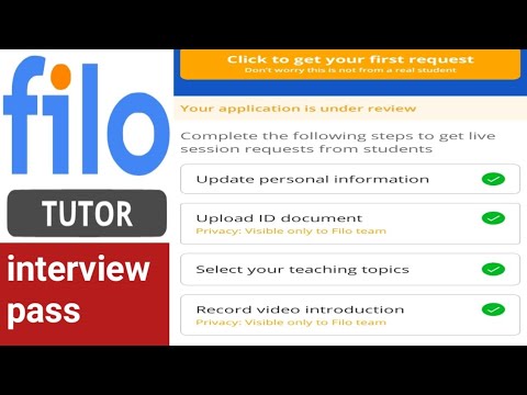 filo tutor account registration//filo tutor interview pass//filo app account unblocked//filo payment