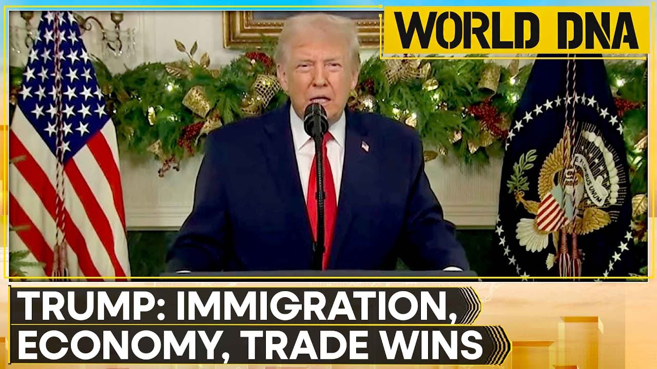 Trump's National Address: Trump Justifies Tariffs, Highlights Immigration, Economy | WION World DNA