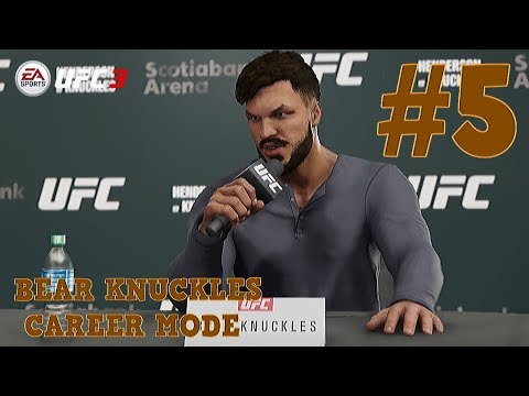 The Legend Killer : UFC 3 Career Mode Part 5 : Bear Knuckles UFC 3 Career Mode (Xbox One)