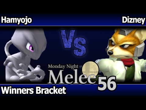 MNM 56 Melee - FX | Hamyojo (Mewtwo, C Falcon) vs Dizney (Fox) - Winners Bracket
