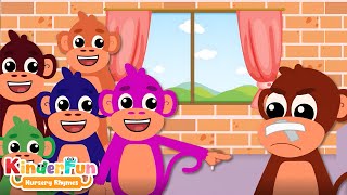 Cover art for monkey jumping on the bed