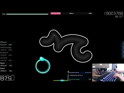 [banned] Spare | Receptor ft. K.I.R.A - Lullaby [Nightmare] 1st +HDDT FC 98.12% {#1 545pp}