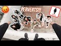ESCAPING ANGRY GIRLS FROM BATHROOM Epic Parkour POV Chase