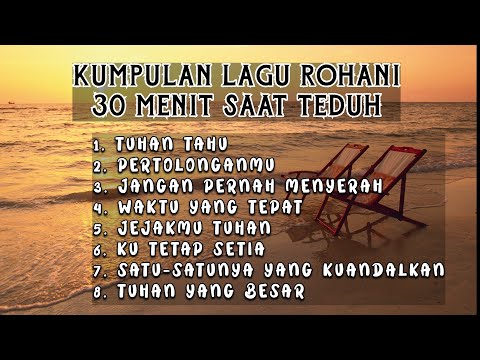 KUMPULAN LAGU ROHANI (COVER) 30 MENIT SAAT TEDUH