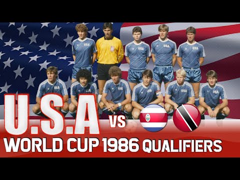 USA World Cup 1986 Qualification All Matches Highlights | Road to Mexico