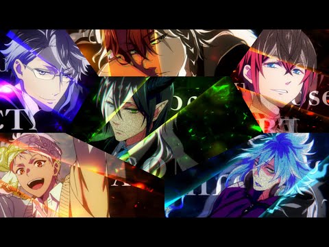 【高画質 HD1080p】ツイステOP「piece of my world」Night Ravens(ナイトレイブンズ）【30分耐久】