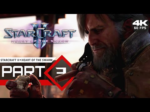 StarCraft II ⚬ Heart of the Swarm - Part 3 // Brutal | Gameplay Walkthrough [4k - PC] No Commentary
