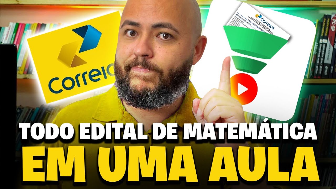 🔥AULA ESPECIAL: RESUMÃO DE MATEMÁTICA CONCURSO CORREIOS 2024