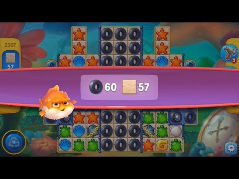 Fishdom. Hard Level 2307
