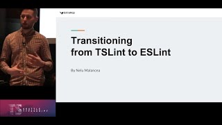 Transitioning from TSLint to ESLint | Seattle TypeScript | 1/22/20