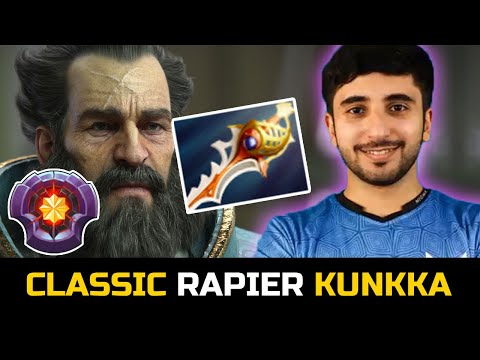 ATTACKER BEST KUNKKA RAPIER GAME - CLASSIC DOTA1 PURE DAMAGE BUILD