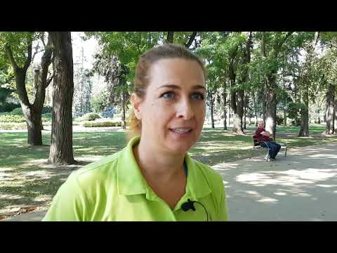 Plogging a Margit-szigeten