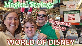 World Of Disney! Big Promotions, Magical Savings Now Available! Up To 50% Off Merch!