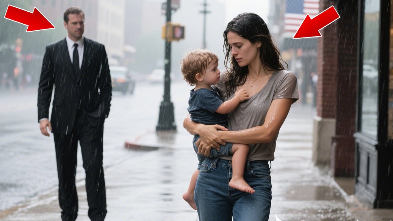 Billionaire bachelor with terminal illness sees freezing woman with child on snowy street