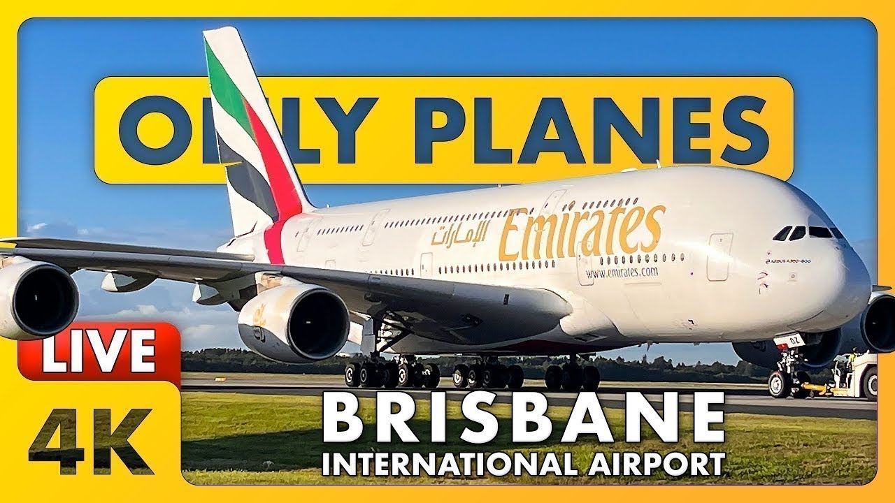 🔴 3 x Emirates A380’s & Cyclone Alfred Watch @ BNE / YBBN / BRISBANE Airport w/ James + ATC ✈️🌆💨