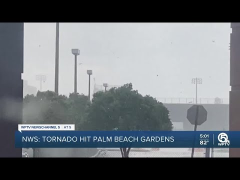 EF-0 tornado snaps trees, damages homes in Palm Beach Gardens