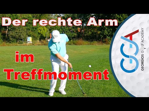 Der rechte Arm im Treffmoment