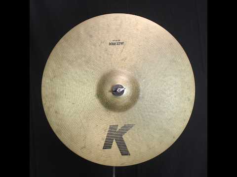 Vintage Zildjian 20" 1990's K Jazz Ride - 2129g (video demo) image 6