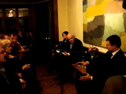 Tikšanās ar LR Ministru Prezidentu Valdi Dombrovski Stokholmā 120208 2. daļa