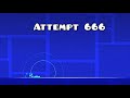 666 attempts | Geometry dash 2.11