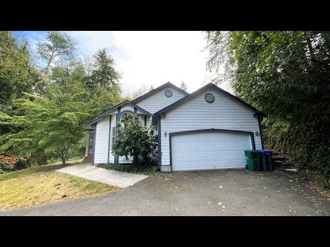 **APPLICATIONS PENDING** Nice Open Rambler in Secluded Central Kitsap Location property video