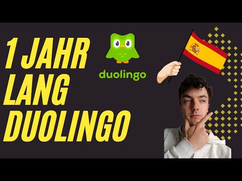 Ich habe 365 Tage lang jeden Tag eine Lektion Duolingo gemacht und das ist passiert...!
