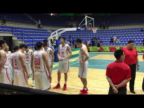 Chinese basketball team in Lebanon