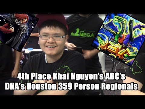 4th Place Omega's Khai Nguyen's ABC Machines Houston 359 Person Regionals