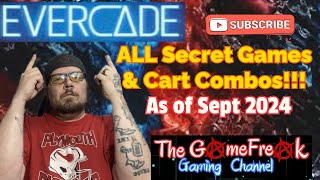 Evercade: Get EVERY secret game and cart combos #gaminh #videogames #tutorial