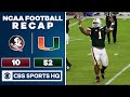 Florida State vs #12 Miami Recap: King throws 2 TD passes, Hurricanes rout Seminoles | CBS Sports HQ