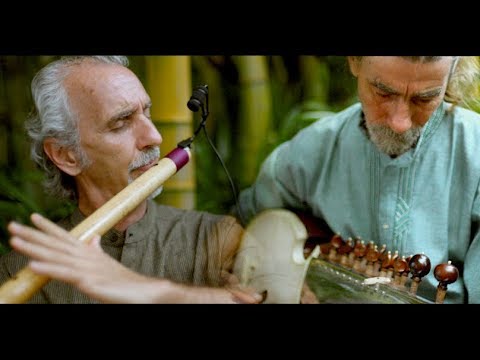 A meeting by the Bamboo ~ Shastro & Chinmaya Dunster