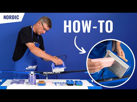 Cross-country ski waxing: cleaning & preparation (ski care tutorial)