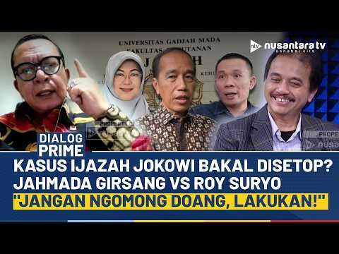 [FULL] PANAS! Jahmada Girsang vs Roy Suryo Soal Ijazah: Jangan Ngomong Doang, Lakukan Kalau Bisa!