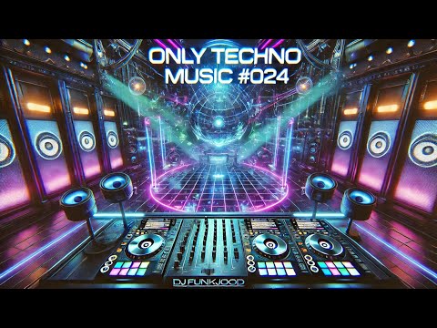 Only Techno Music #024 - 4K Dolby Vision Visual Concert - Continuous DJ Mix