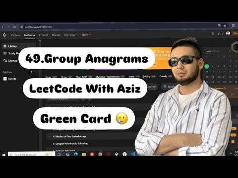 LeetCode 49 Group Anagrams | uzbek tilida