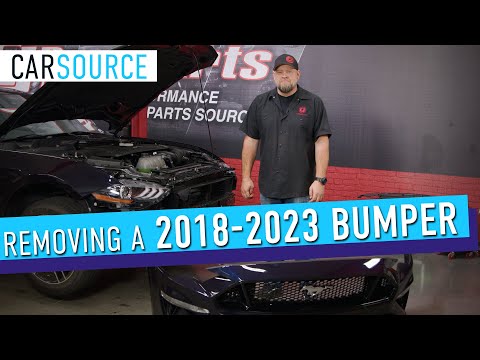 2018-2023 Mustang Front Bumper Removal Made Easy! #bumper