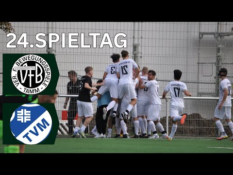 SAISON 2023/2024: KREISLIGA A2: SPIELTAG 24: VFB TAMM VS TV MÖGLINGEN (28.04.24)