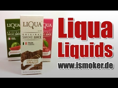 Liqua Liquids für E-Zigaretten von Ritchy / www.ismoker.eu