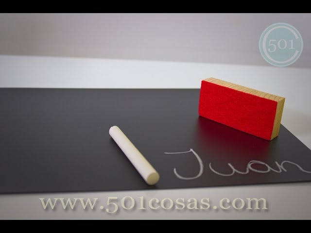 Vídeo relacionado con RAYLU PAPER - Borrador para Pizarra de Tiza, Borrador de Madera 100% Natural y Fieltro, Apto para Escuela, Colegio y Universidad