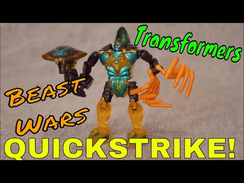 Transformers Beast Wars Quickstrike - GotBot true Review NUMBER 512
