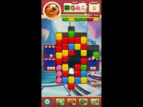 Toon Blast Level 6323 - NO BOOSTERS 🐻🐺🐱 | SKILLGAMING ✔️