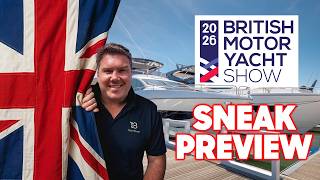2026 British Motor Yacht Show BEFORE It Opens | Exclusive First Look